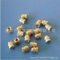 供应 熔铜螺母 m1.2-m3手机小螺母 铜镶件注塑 拉花滚花螺母